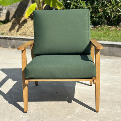 Loungestoel Porto | Naturel Groen