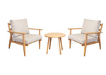 Loungestoelenset Porto | Naturel