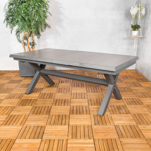 Tuintafel Monaco | Grijs | Uitschuifbaar