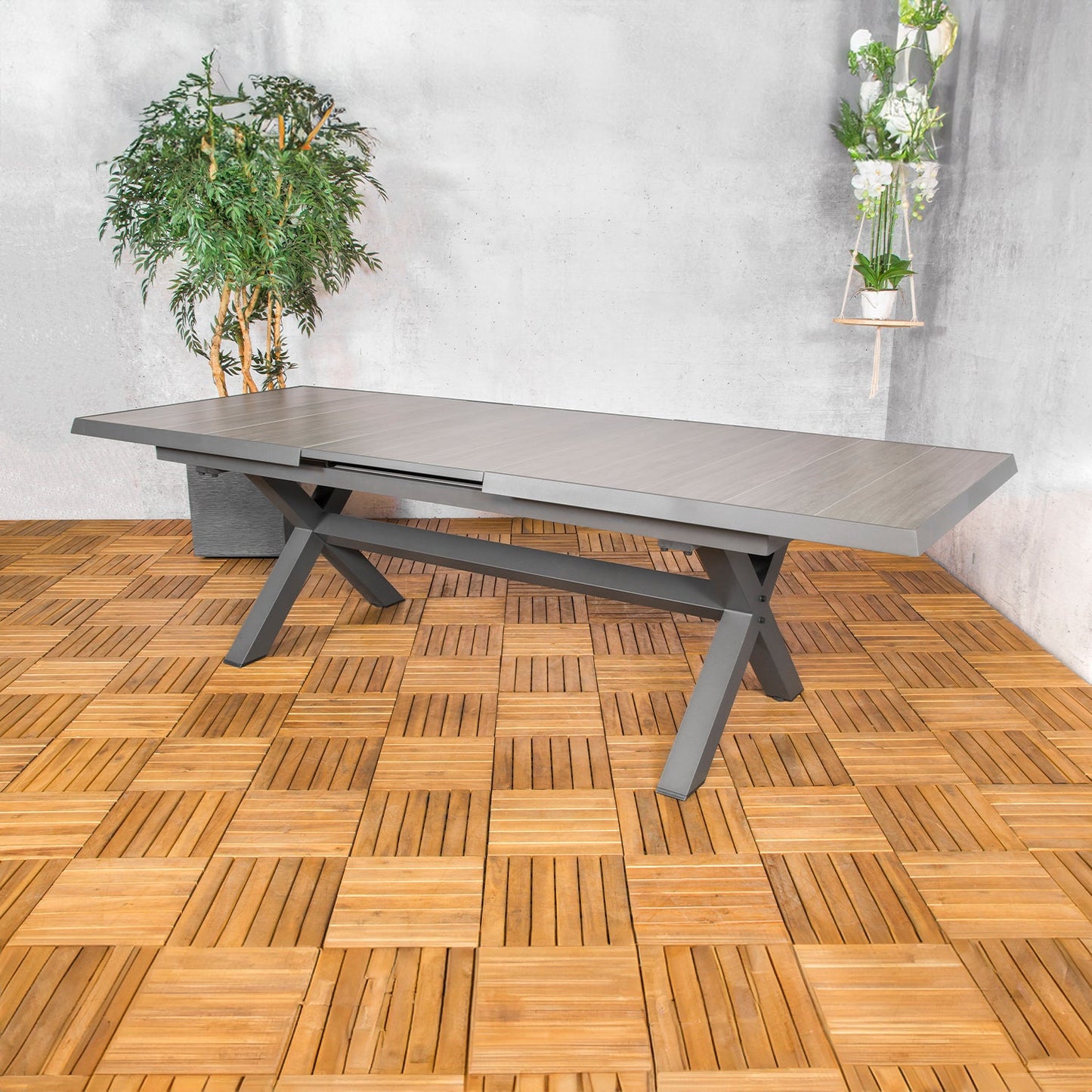 Tuintafel Monaco | Grijs