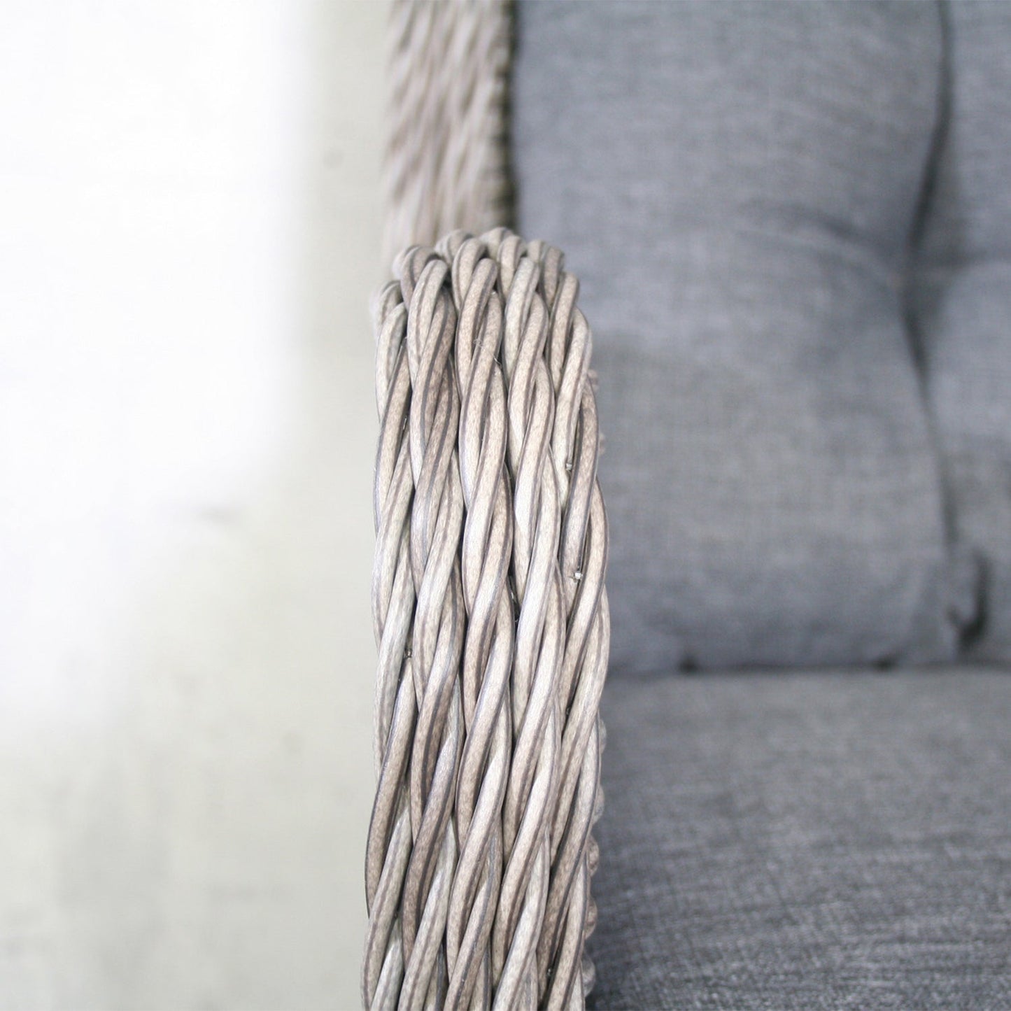 Tuinstoel Paloma | Grijs Wicker