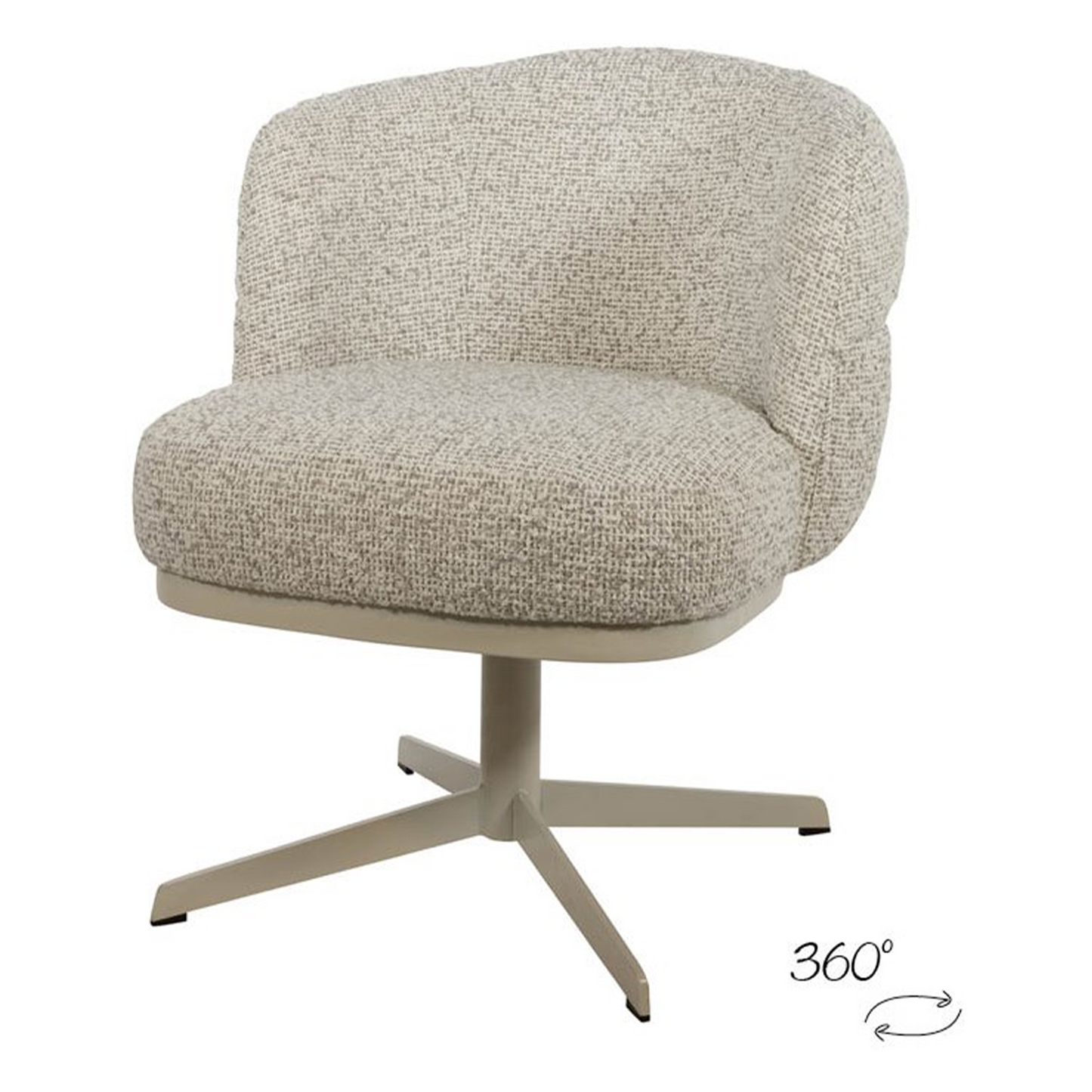 JLo eetkamerstoel | Beige Stof