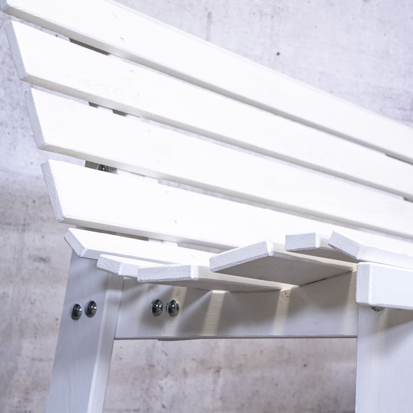 Tuinbank Bella | Wit Dennenhout