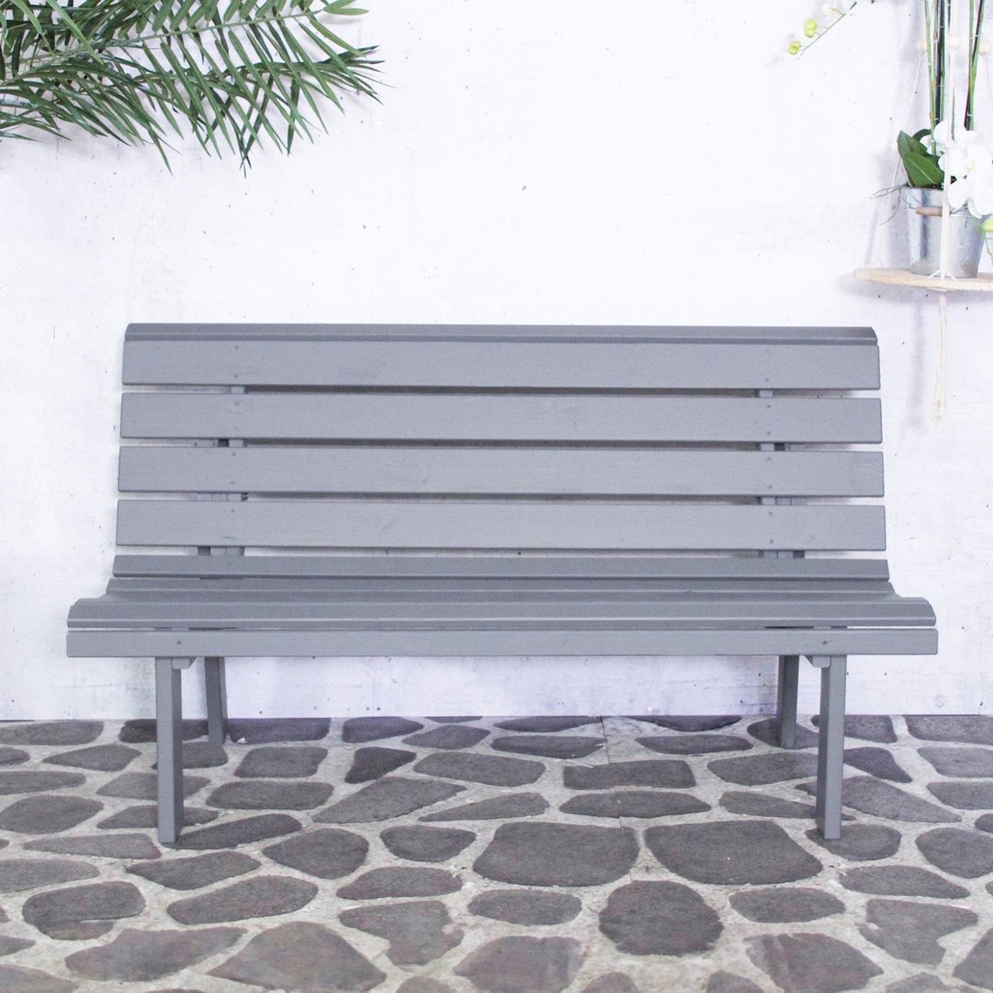 Tuinbank Bella | Grijs Dennenhout