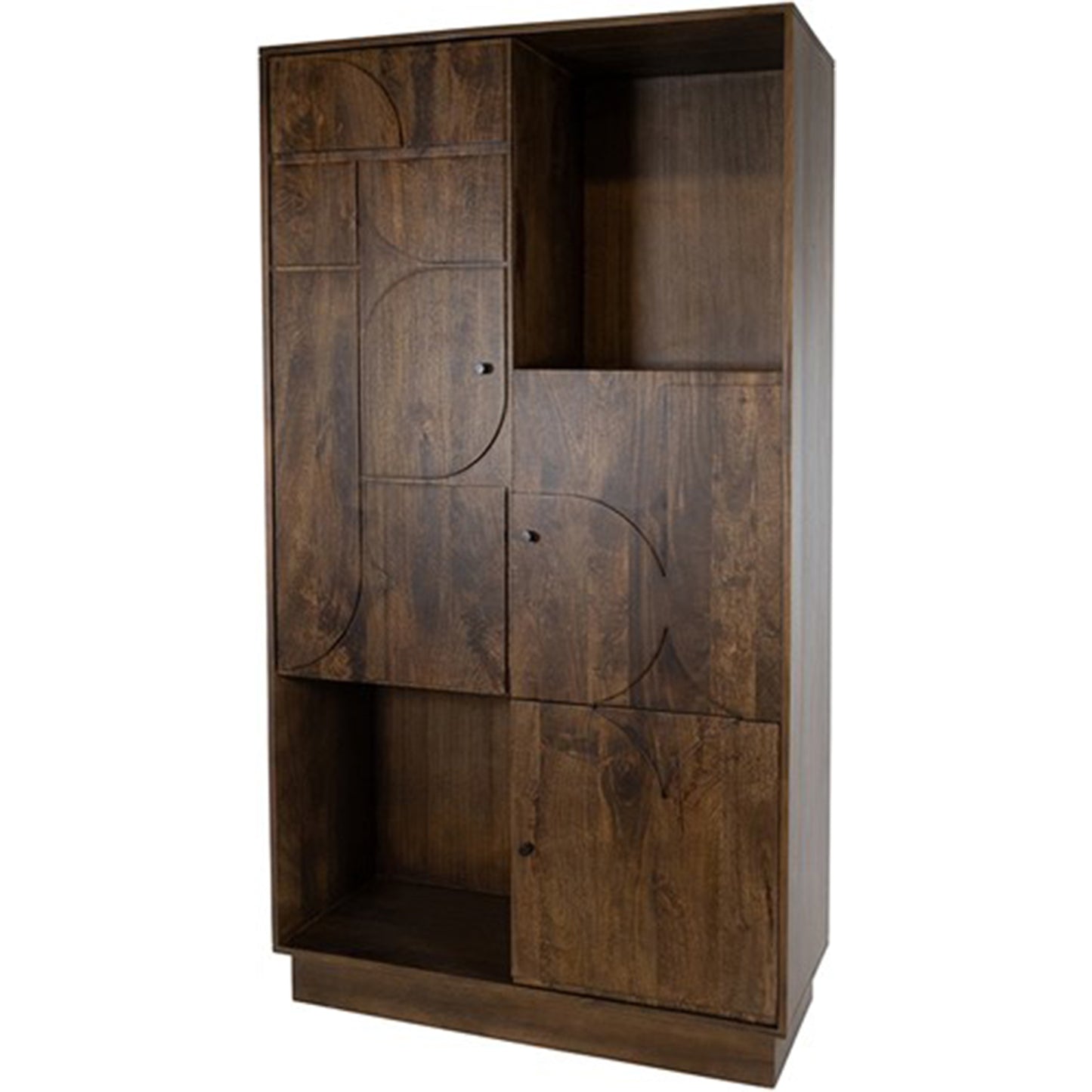 Wandkast Kaapstad | Mangohout Walnoot