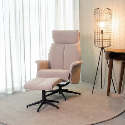 Relaxfauteuil Verdal | Naturel Bouclé