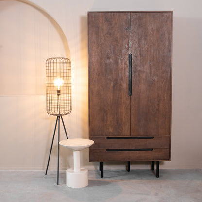 Opbergkast Rio | Espresso Mangohout