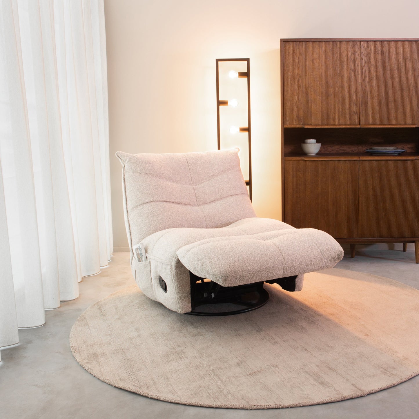 Relaxfauteuil Take It Easy | Naturel Bouclé