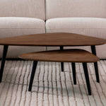 Salontafel Set Rock | Espresso Mangohout