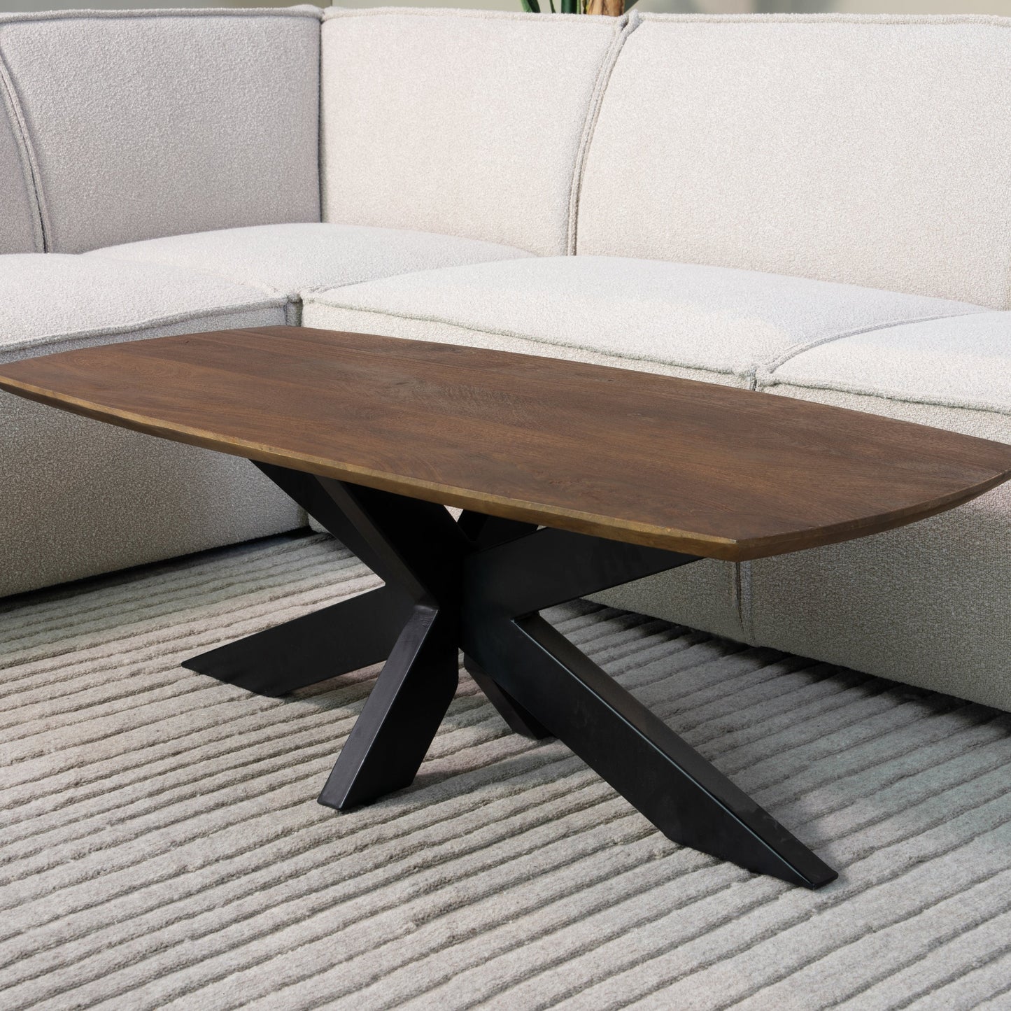 Salontafel Zane | Espresso Mangohout