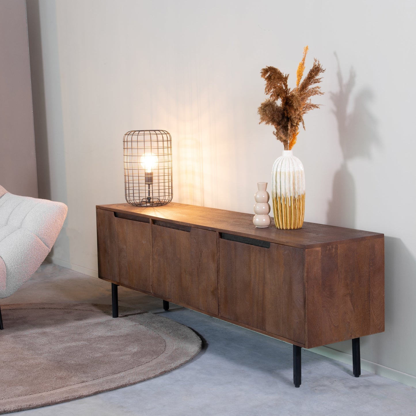 TV-Meubel Rio | Espresso Mangohout