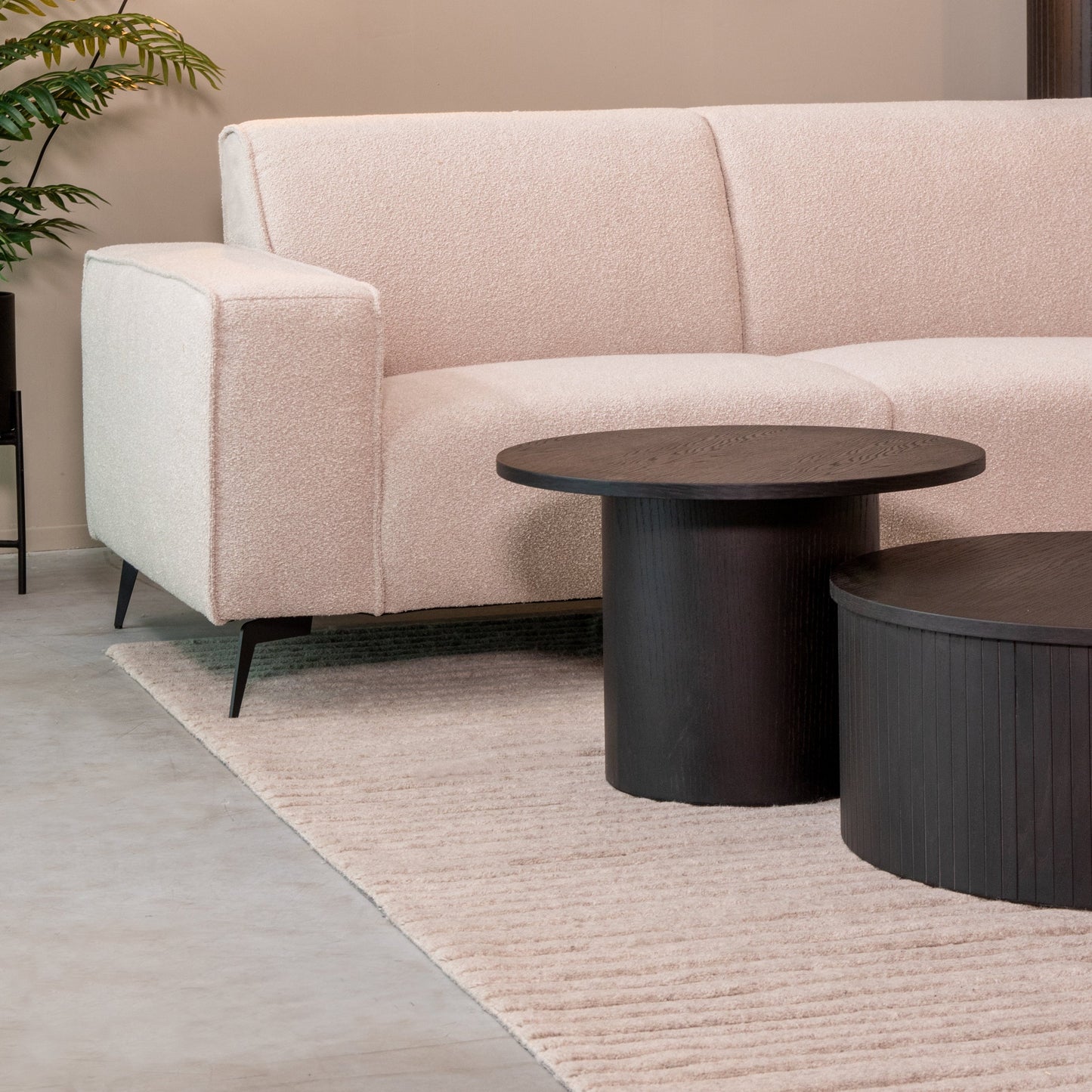 Salontafel Oliva | Zwart Eikenhout | 60cm