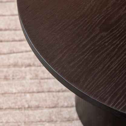 Salontafel Oliva | Zwart Eikenhout | 60cm