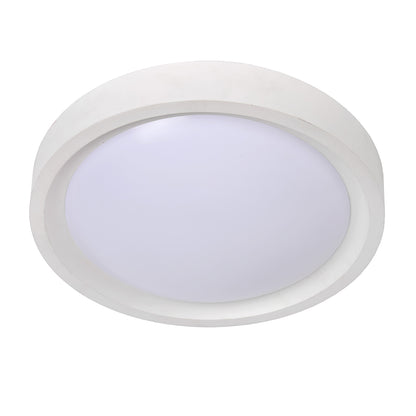 Plafonnière Lex | Ø 33 cm | 2xE27 | Wit