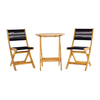 Tuinset Lanzarote Bistro | Zwart