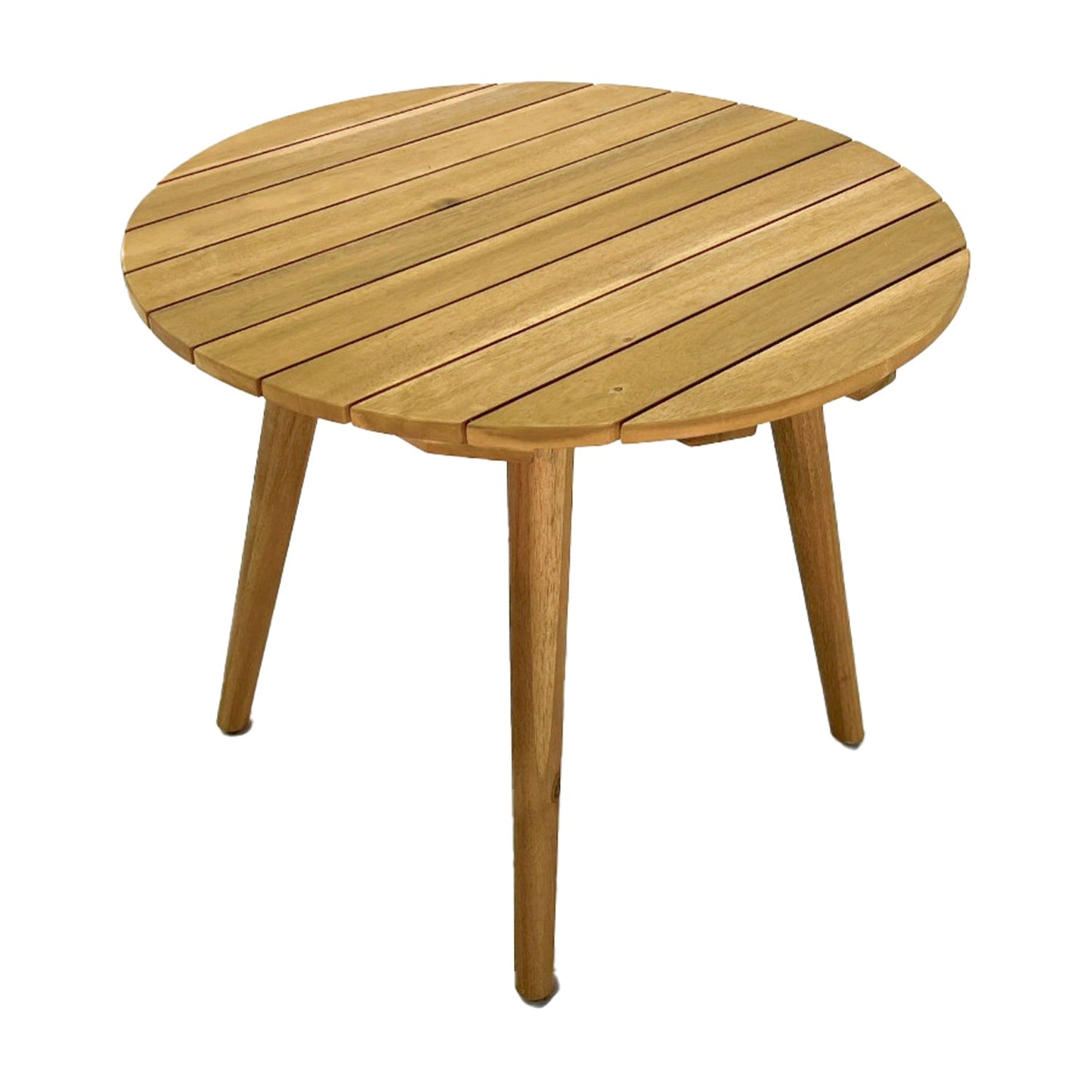 Bijzettafel Lissabon | Rond | Naturel Acaciahout