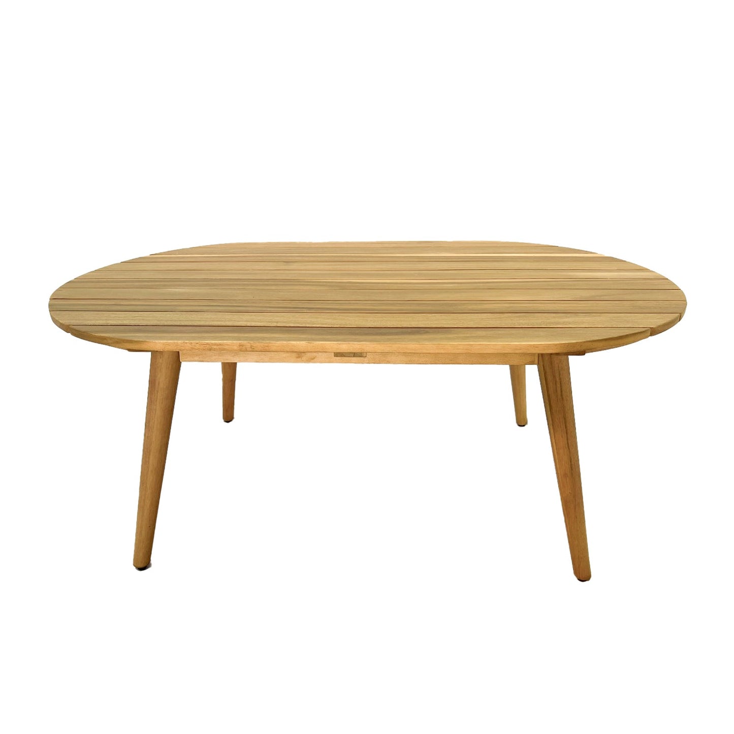 Bijzettafel Lissabon | Ovaal | Naturel Acaciahout