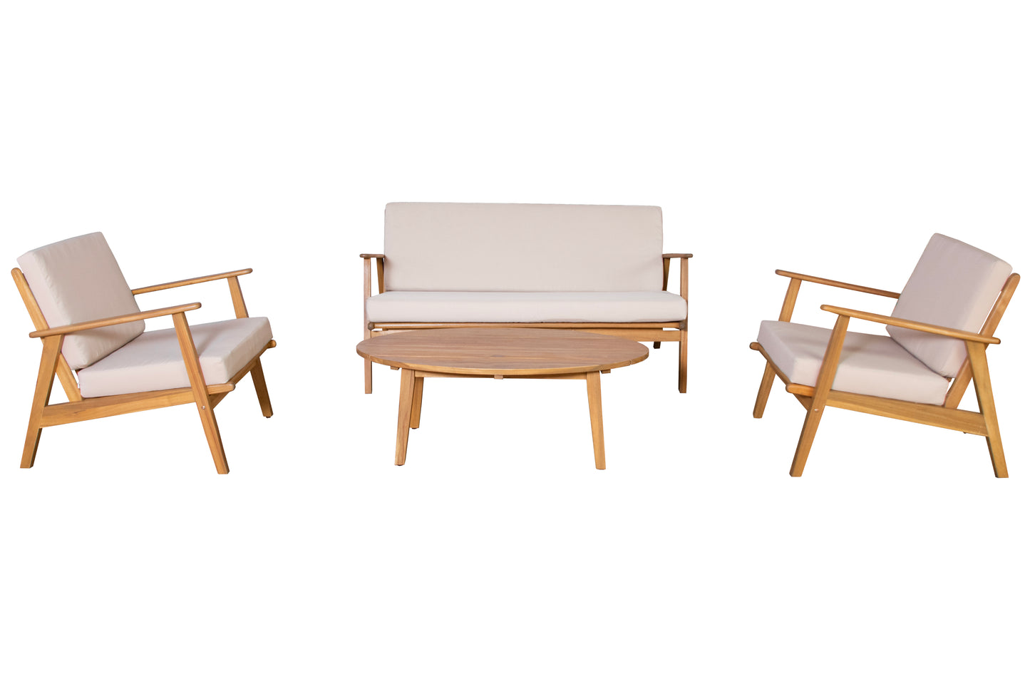 Loungeset Ibiza Deluxe | Acaciahout