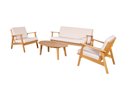 Loungeset Ibiza Deluxe | Acaciahout
