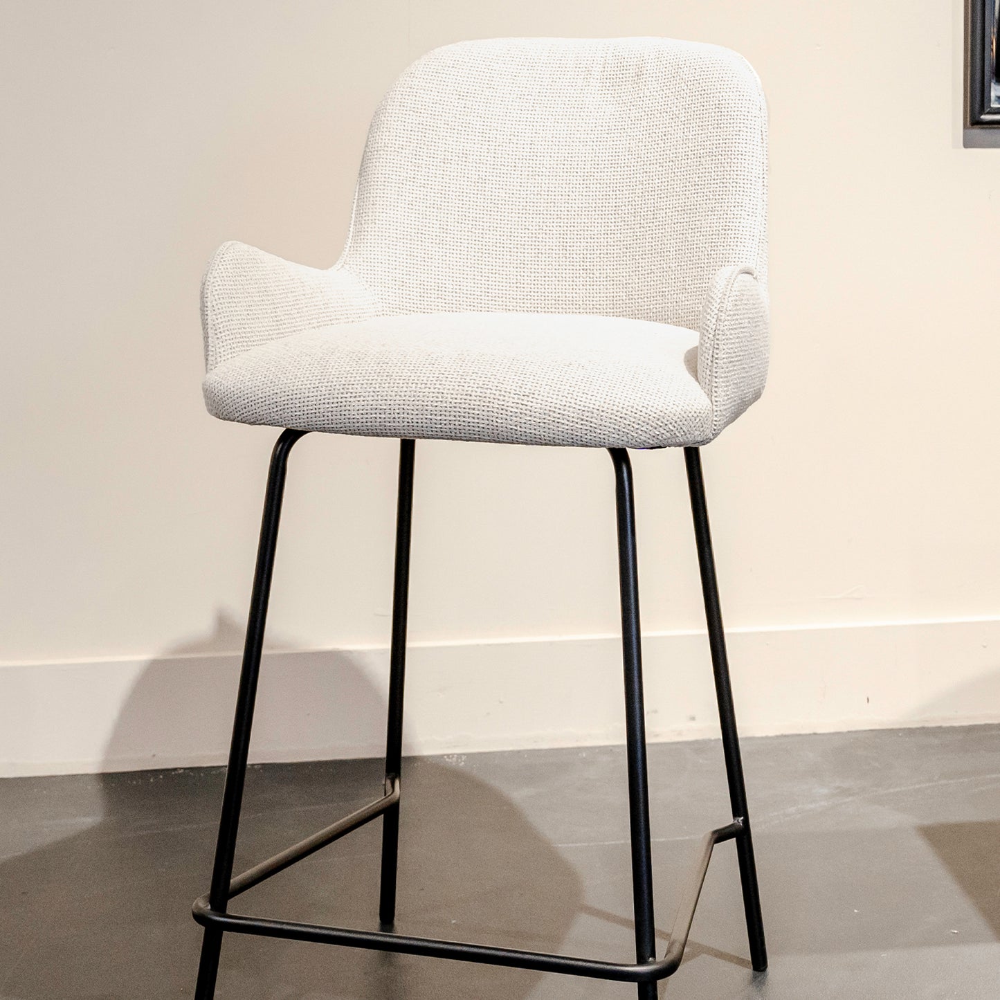 Barkruk Leander | Kookeiland of Bartafel | Beige