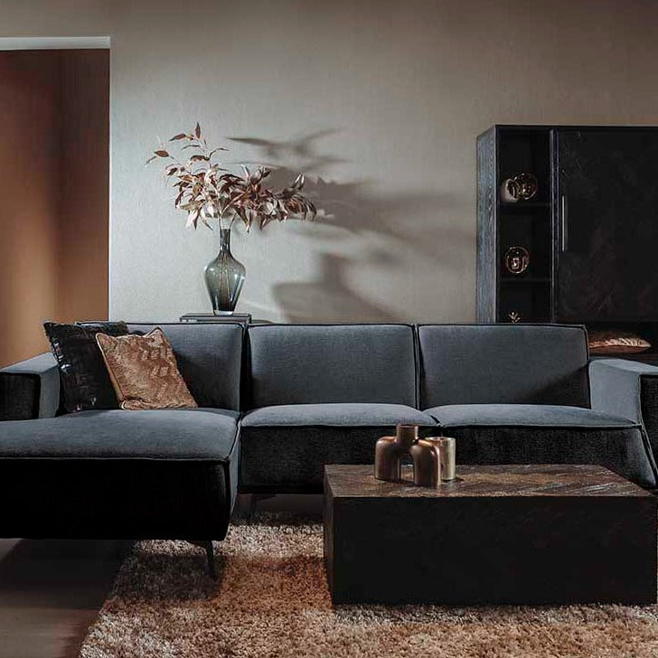 Hoekbank Leeds | Donkerblauw