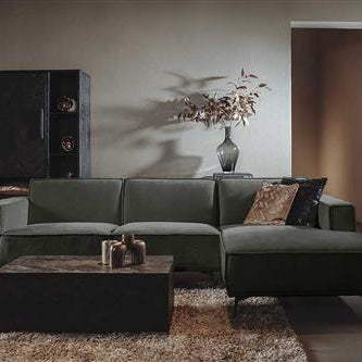 Hoekbank Leeds | Groen