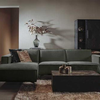 Hoekbank Leeds | Groen