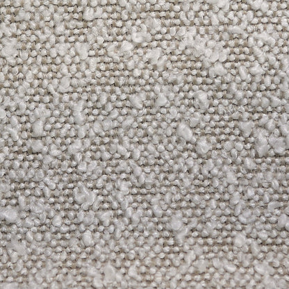 Hoekbank Enzo naturel bouclé, detail van het materiaal