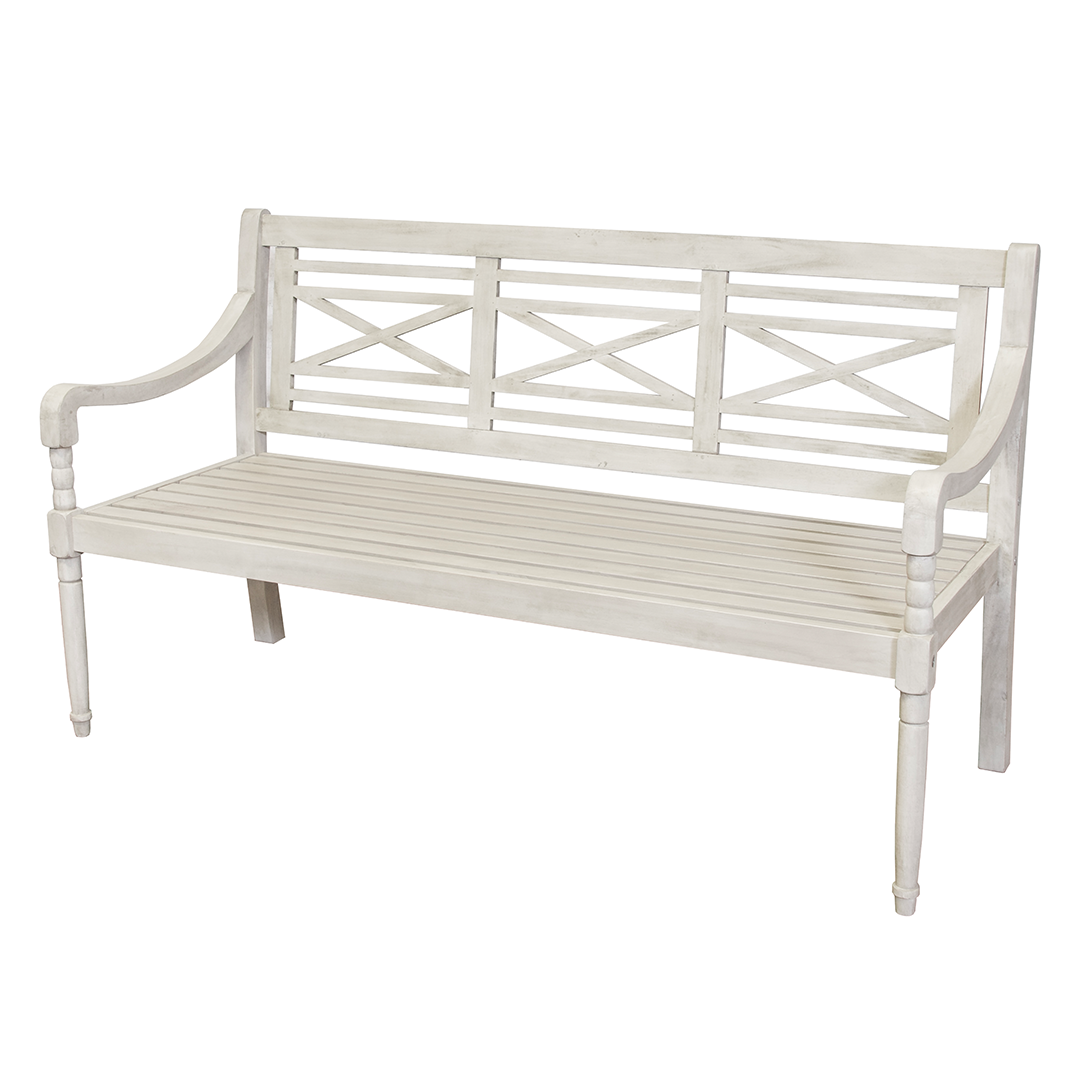 Tuinbank Louis | Grijs Acacia