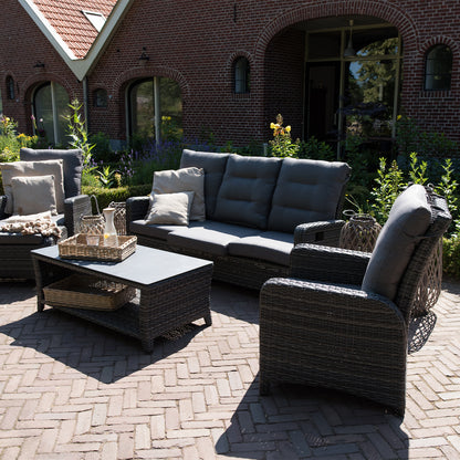 Loungebank Soho Forte | Antraciet