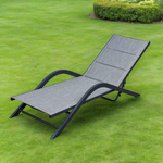 Loungestoel Trento | Grijs