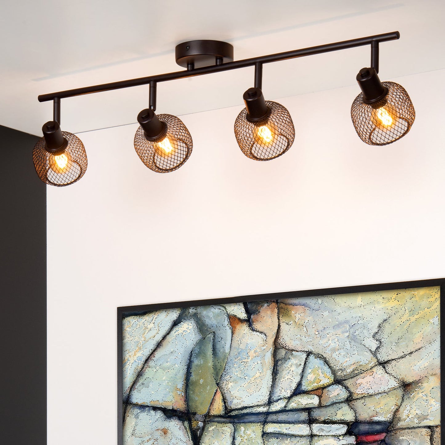 Plafondspot Maren | 4-Lichts | Metaal