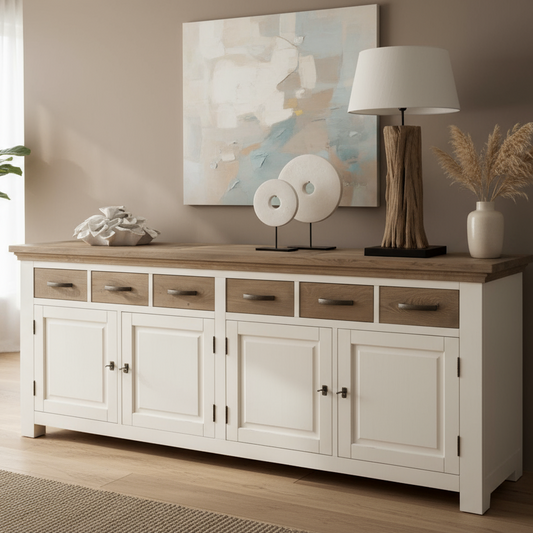 Dressoir Parma | Wit
