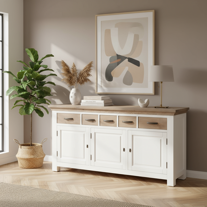 Dressoir Parma | Wit
