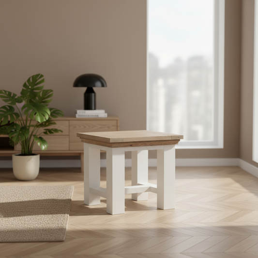 Bijzettafel Parma | Wit