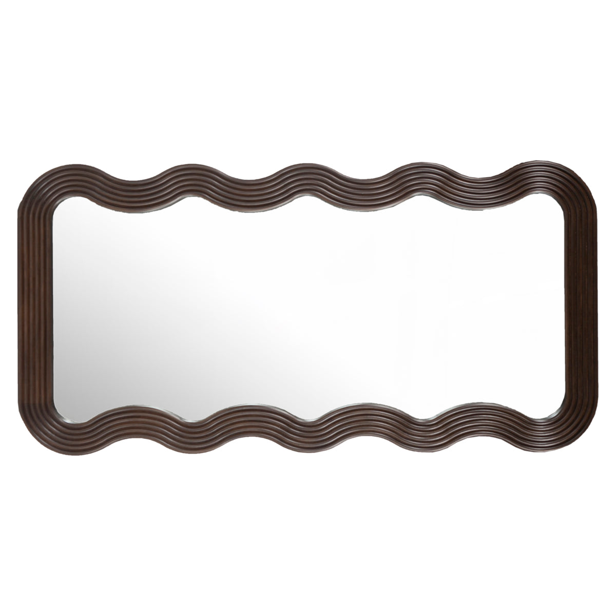 Spiegel Mayfield bruin glas