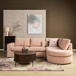 Hoekbank Alma | Roze