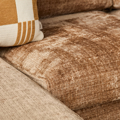 Hoekbank Teddy | Cinnamon Cremona — Detail
