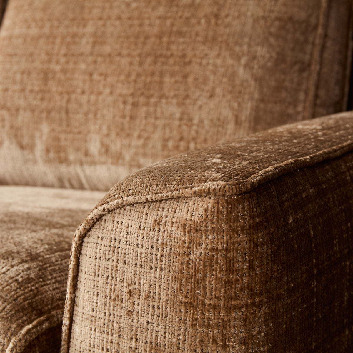 Hoekbank Teddy | Cinnamon Cremona — Detail