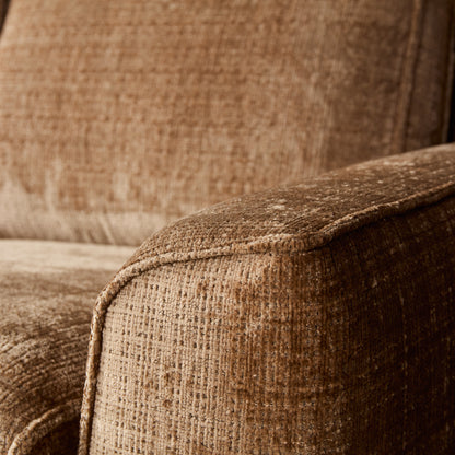 Hoekbank Teddy | Cinnamon Cremona — Detail