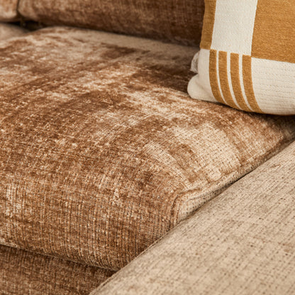 Hoekbank Teddy | Cinnamon Cremona — Detail