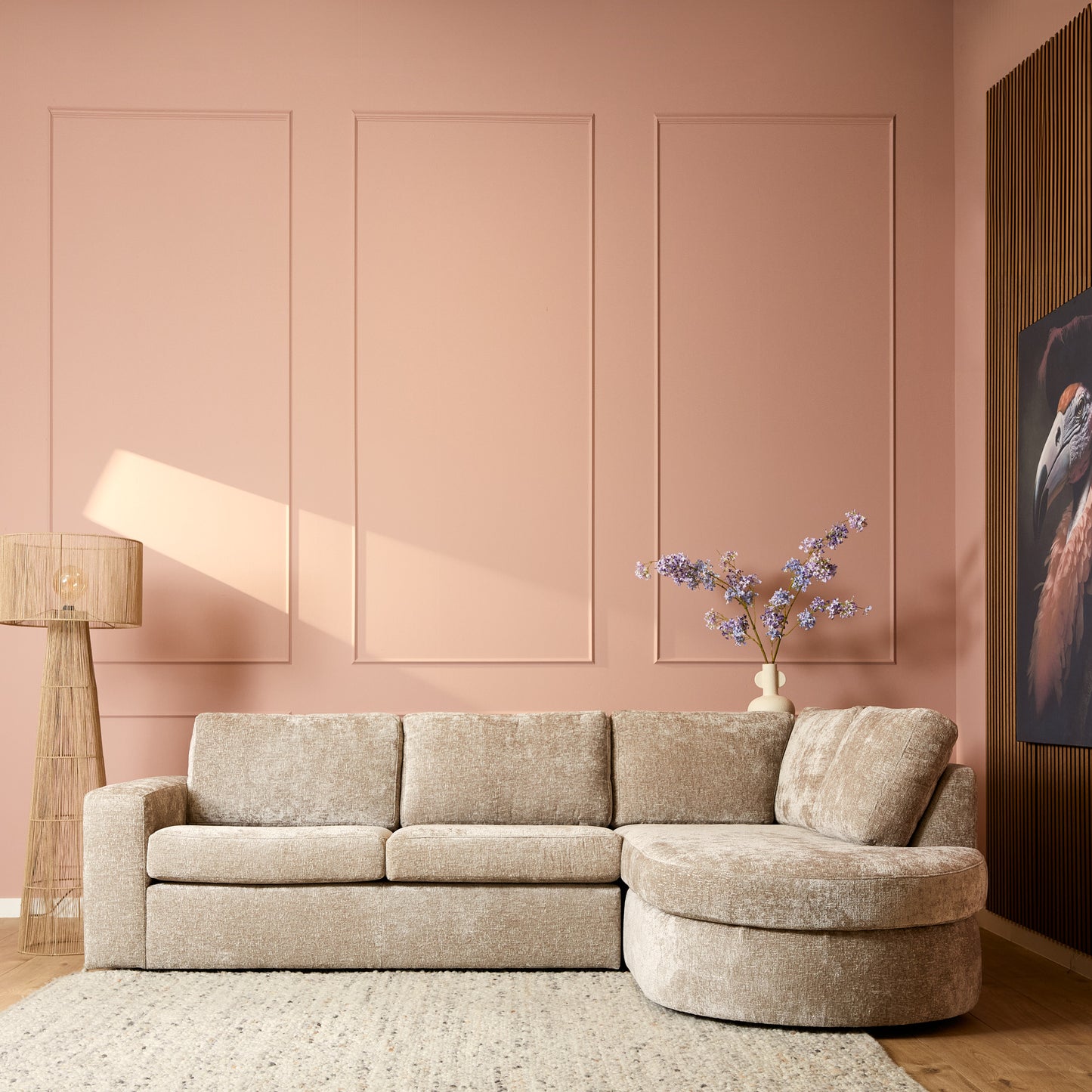 Hoekbank Alma | Beige