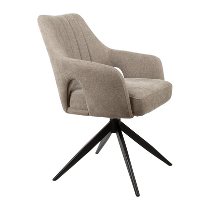 Eetkamerstoel Marley | Grijs Stof