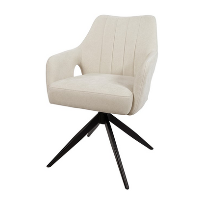 Eetkamerstoel Marley | Ecru Stof