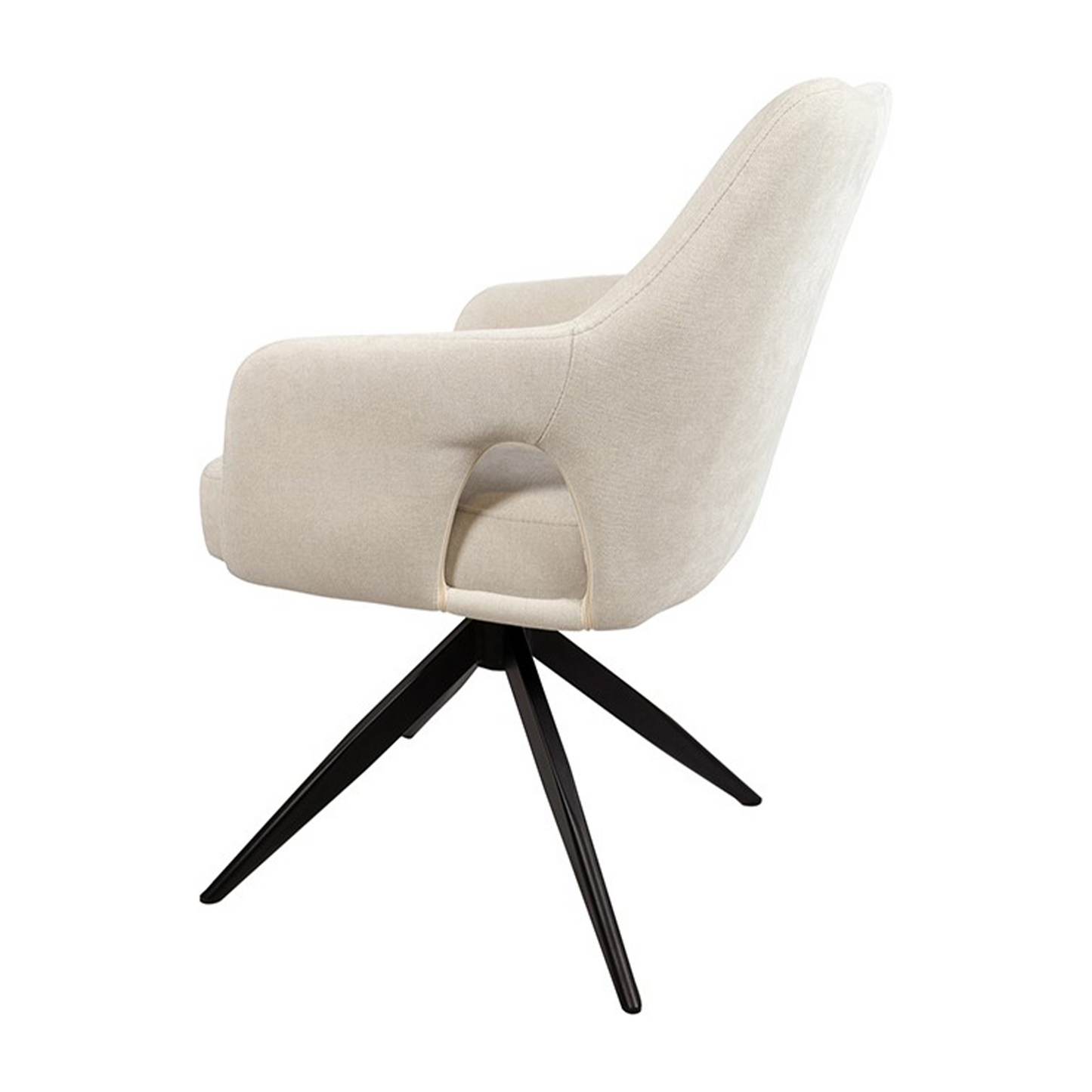 Eetkamerstoel Marley | Ecru Stof