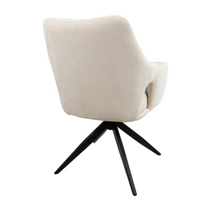 Eetkamerstoel Marley | Ecru Stof