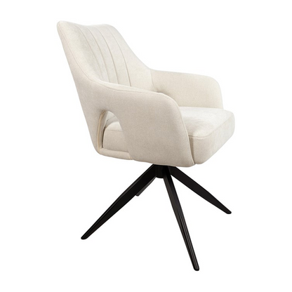 Eetkamerstoel Marley | Ecru Stof