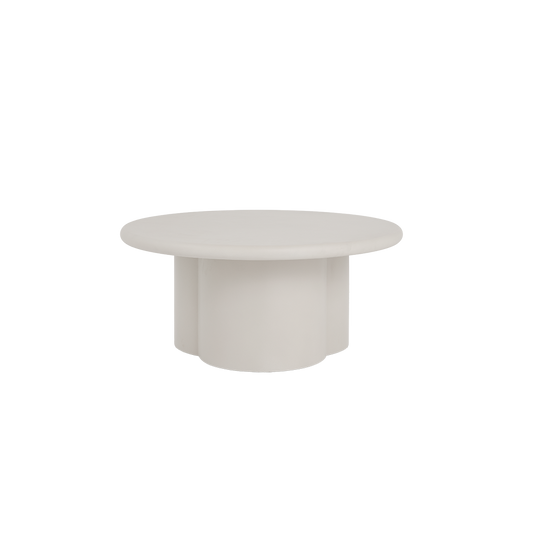 Salontafel Melzo Rond | Wit MDF