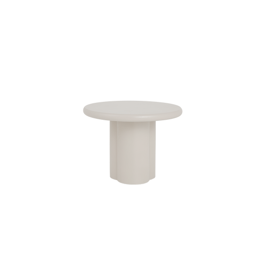 Bijzettafel Melzo Rond | Wit MDF