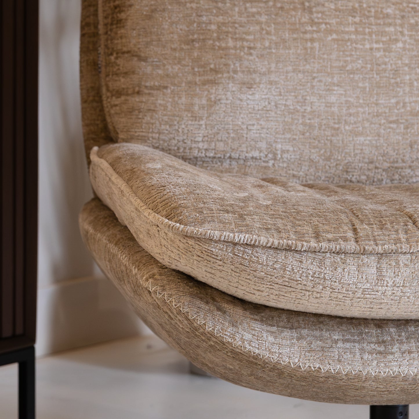 Fauteuil Noel | Beige Stof